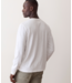 Luxe Slub Pocket Tee- White