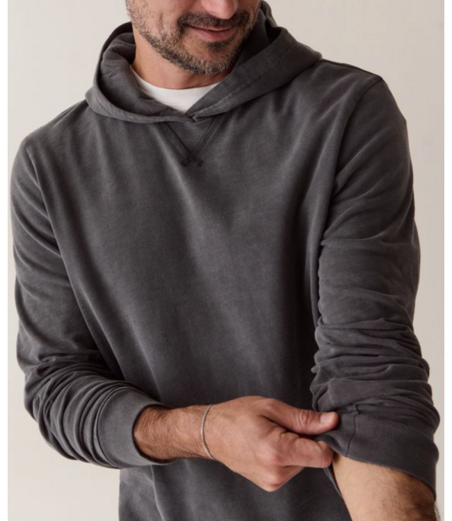 Lux Slub Hoodie- Asphalt