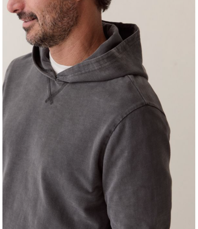 Lux Slub Hoodie- Asphalt