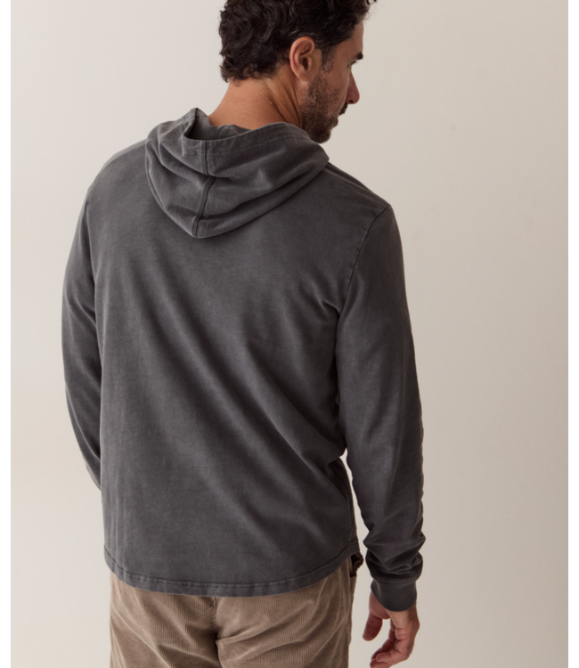 Lux Slub Hoodie- Asphalt