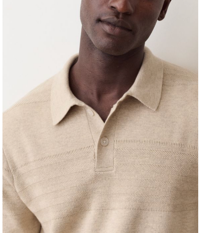 Rugby Sweater Polo- Driftwood