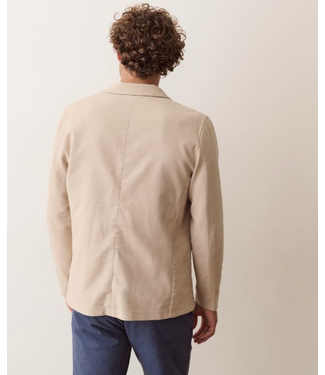 Marine Layer Flex Terry Blazer- Light Khaki