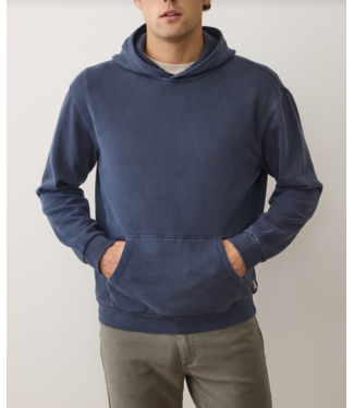 Marine Layer Relaxed Cloud 9 Fleece Hoodie- Mood Indigo