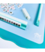 Mini Mahjong Mat Color Wave- Blue/Green