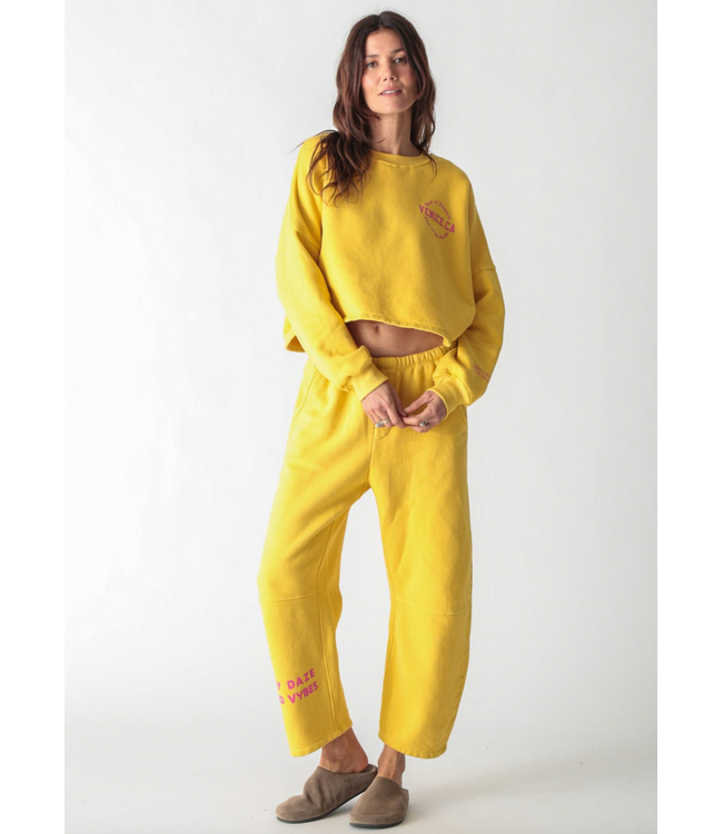 Eden Sweatshirt- Saffron