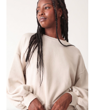 Electric & Rose Balloon Sweatshirt- Stone