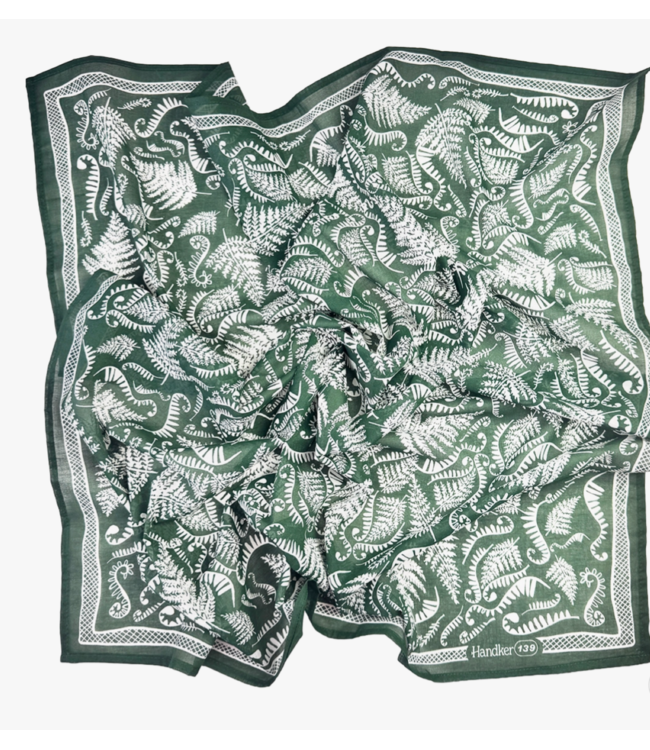 34" Wild Rag Fern Bandana