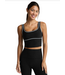 Spacedye Dynamic Crop Tank- Darkest Night