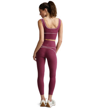 Beyond Yoga Spacedye Dynamic High Waisted Legging- Pomegranate Heather