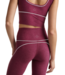 Spacedye Dynamic High Waisted Legging- Pomegranate Heather