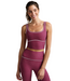 Spacedye Dynamic Crop Tank- Pomegranate Heather