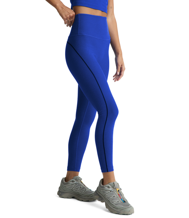 Spacedye Dynamic High Waisted Legging- Ultra Blue Heather