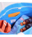 Big Sur Splash Tote- Capri Blue