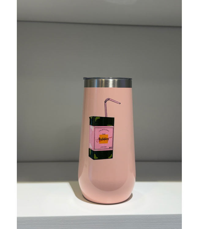 Champagne Tumbler- Pink