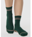 Varsity Ankle Grip Sock- Eden