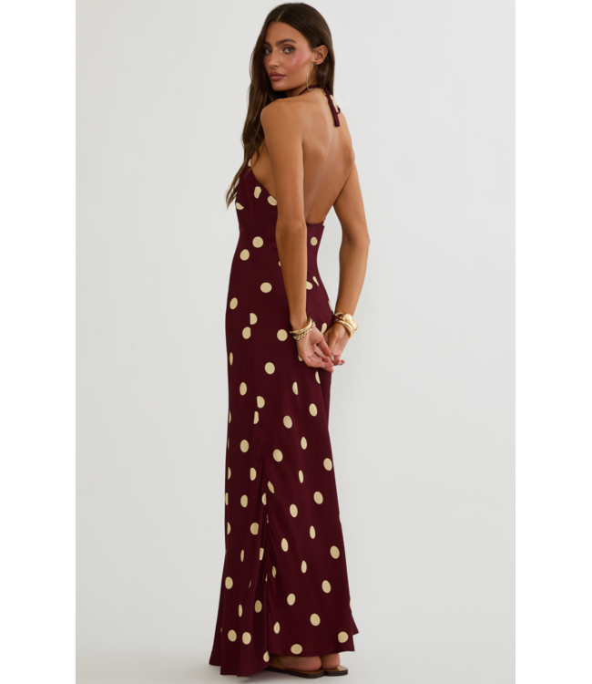 Xandra Dress- Butter Blossom Polka Dot