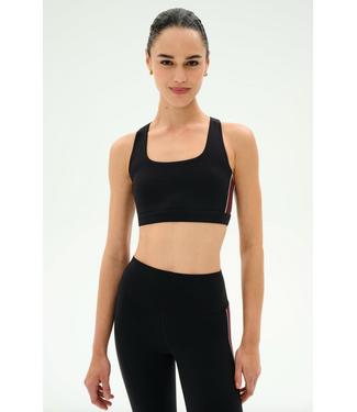 Splits59 Lexi Rigor Bra- Black/Dark Cherry