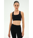 Lexi Rigor Bra- Black/Dark Cherry