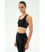Lexi Rigor Bra- Black/Dark Cherry