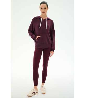 Splits59 Joey Fleece Hoodie- Dark Cherry
