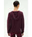 Joey Fleece Hoodie- Dark Cherry