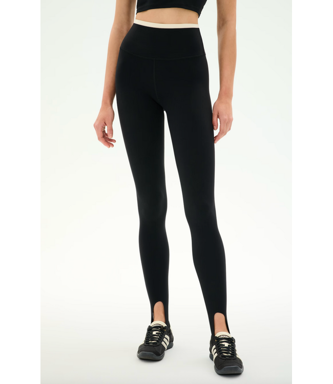 River Dual Waist Airweight Stirrup- Black/Creme
