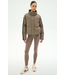 Maeve Puffer Jacket- Lentil/Black