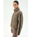 Maeve Puffer Jacket- Lentil/Black
