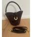 Melissa Suede Bag- Dark Brown