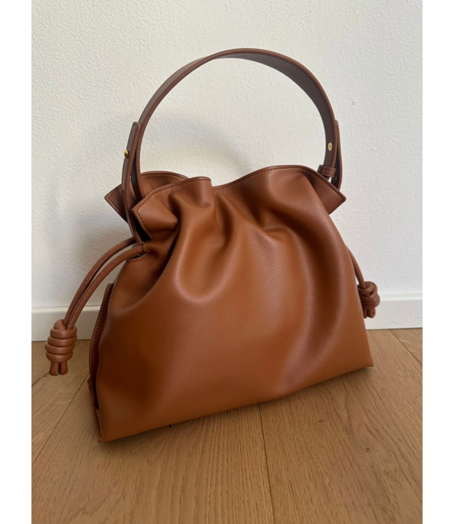 Juliet Leather Bag- Cognac