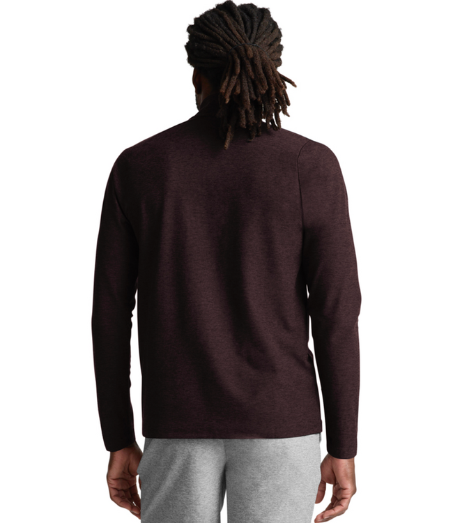 Spacedye Terrain Mens QZ Pullover- Dark Chocolate