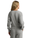 Rest Day Waffle Wrap Pullover- Heather Gray
