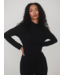 Astrid Fitted Long Sleeve Tee 2.0- Black