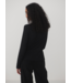 Astrid Fitted Long Sleeve Tee 2.0- Black