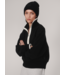 Anika Half Zip Fleece- Black