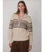 Hopkin Half Zip Sweater- Oat Milk