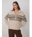 Hopkin Half Zip Sweater- Oat Milk