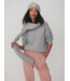 Malachy Knit Scarf- Grey Marl