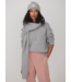Malachy Knit Scarf- Grey Marl