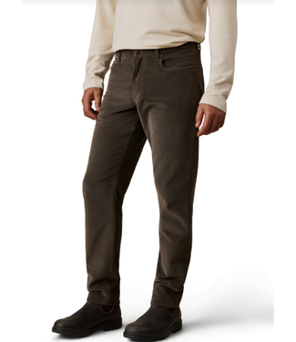 Faherty Brand Stretch Terry Corduroy 5 Pocket- Coast Brown
