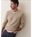 Merino V- Neck Sweater- Ryewater