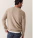 Merino V- Neck Sweater- Ryewater