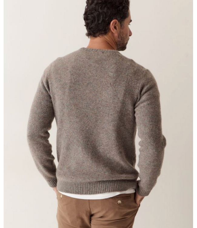 Merino Crew Neck Sweater- Wild Sage