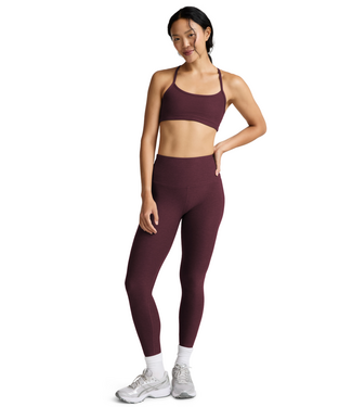 Beyond Yoga Spacedye Caught In The Midi HW Legging- Cabernet Heather