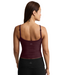 Spacedye Forever Waist Length Tank- Cabernet Heather