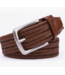 Leather Braided Belts Men Golf Belt- Brown