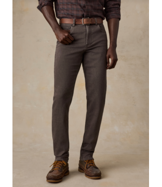 Faherty Brand Stretch Terry 5 Pocket- Coast Brown