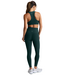 Spacedye Caught In The Midi HW Legging- Dark Ivy Heather