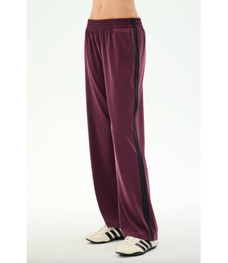 Splits59 Maxie Rigor Track Pant- Dark Cherry/Black