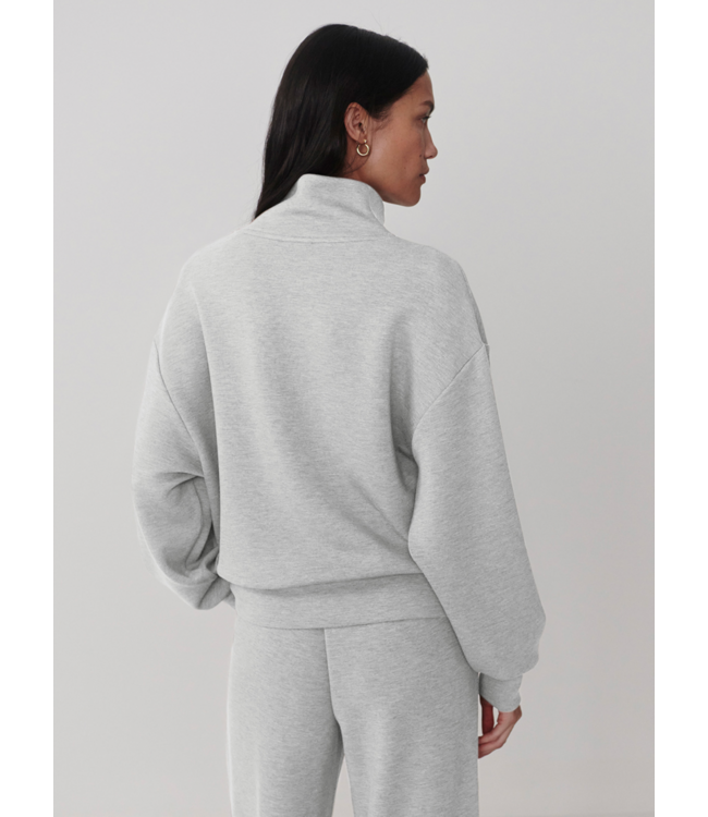 Davidson Sweat- Light Grey Marl
